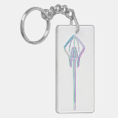 アカエイKeychain キーホルダー (正面左)