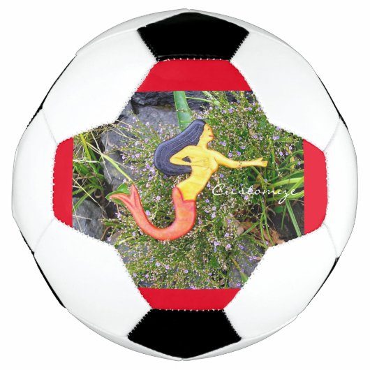 アカオシレナの人魚 サッカーボール (正面)