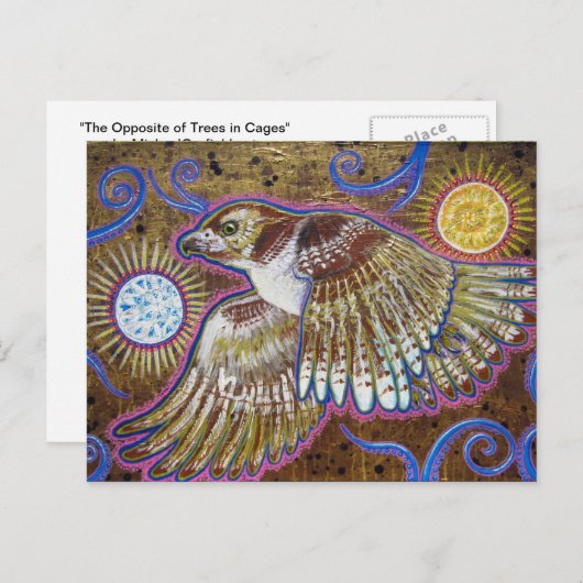 アカオタカ絵画病 ポストカード (正面/裏面)