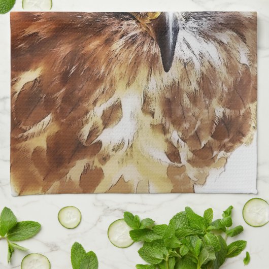 アカオタカ キッチンタオル (折り畳み)