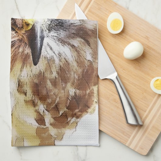 アカオタカ キッチンタオル (四つ折り)