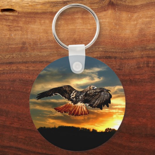 アカオタカ キーホルダー (正面)