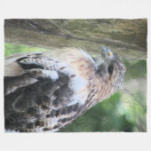 アカオタカ フリースブランケット (正面(横))