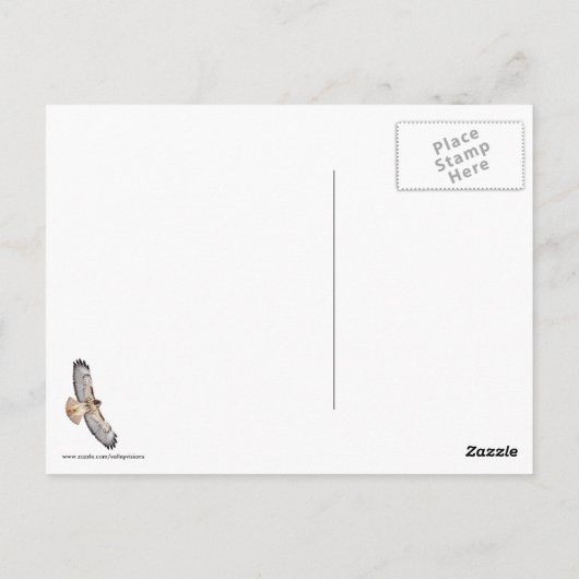 アカオタカ ポストカード (裏面)