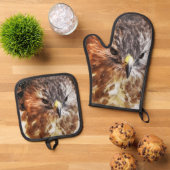 アカオタカ 鍋つかみ&鍋敷きセット (トップダウン)