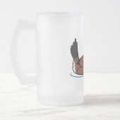 アカオタテガモ フロストグラスビールジョッキ (左)