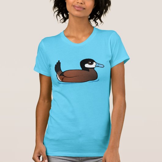 アカオタテガモ Tシャツ (正面)