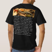 アカオニオイグチ Tシャツ (裏面)