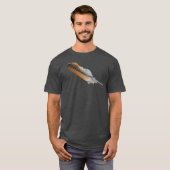 アカオノスリの羽根 Tシャツ (正面フル)