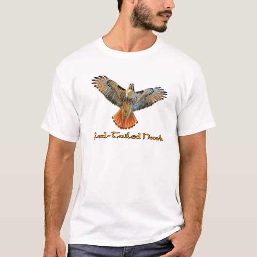 アカオノスリTシャツ Tシャツ (正面)