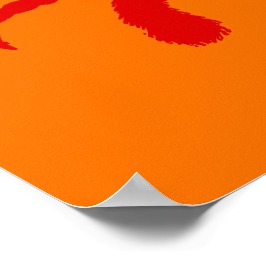 アカオレンジカニ ポスター (角)