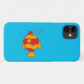 アカオレンジトロピカルフィッシュ Case-Mate iPhoneケース (裏面(横))