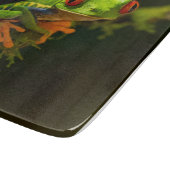 アカガエルの接写#1 カッティングボード (角)