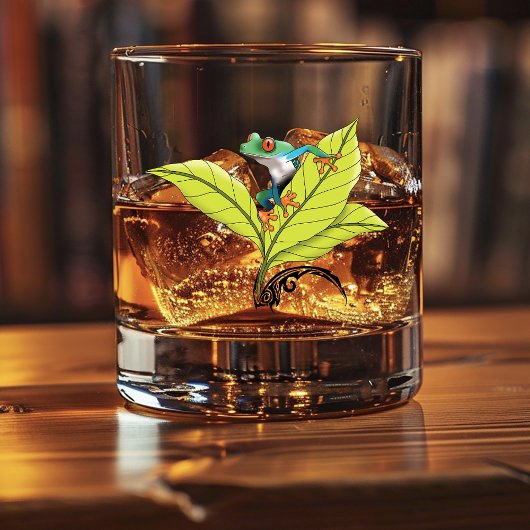 アカガエル ウイスキーグラス