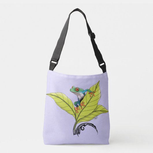 アカガエル クロスボディバッグ (正面)