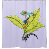 アカガエル シャワーカーテン (正面)