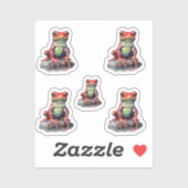 アカガエル シール (シート)