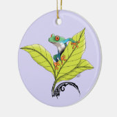 アカガエル セラミックオーナメント (左)