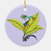 アカガエル セラミックオーナメント (裏面)