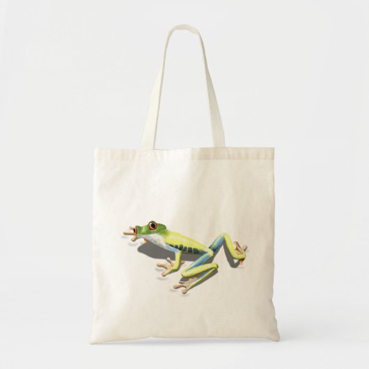アカガエル トートバッグ (正面)