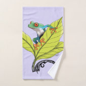 アカガエル バスタオルセット (ハンドタオル)