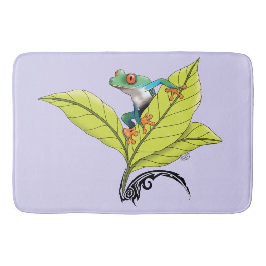 アカガエル バスマット (正面)