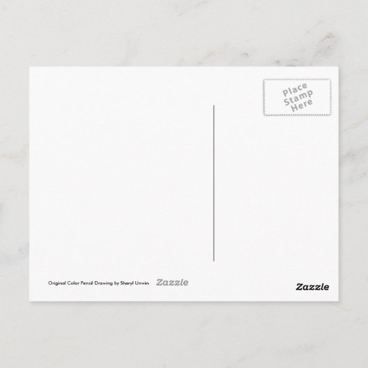 アカガエル ポストカード (裏面)