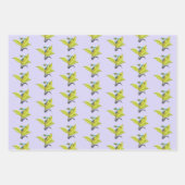 アカガエル ラッピングペーパーシート (正面3)