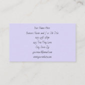 アカガエル 名刺 (裏面)