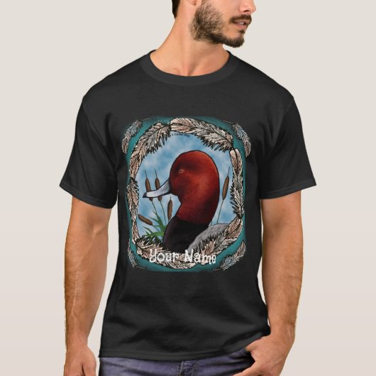 アカガオカモのTシャツ Tシャツ (正面)