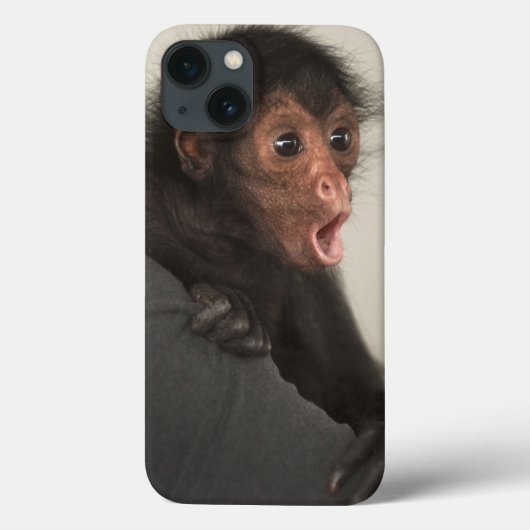 アカガオクモザル (Ateles paniscus) Case-Mate iPhoneケース (裏面)