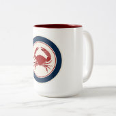 アカガニ ツートーンマグカップ (正面右)