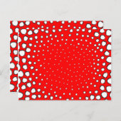 アカキジのテーマの鳥 ポストカード (正面/裏面)