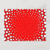 アカキジのテーマの鳥 ポストカード (裏面)