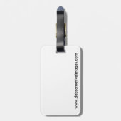 アカギツネのキット ラゲッジタグ (裏面縦)