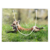 アカギツネのキット ラージペーパーバッグ (裏面)