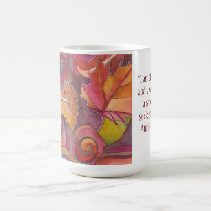 アカギツネのマグ コーヒーマグカップ
