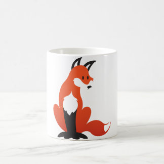 アカギツネのマグ コーヒーマグカップ