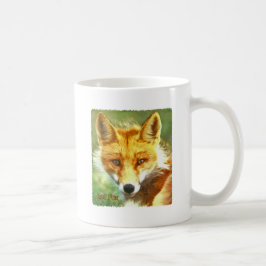 アカギツネの写真 コーヒーマグカップ