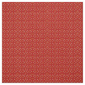 アカギツネの家族によってとかされる綿織物 ファブリック (見本)