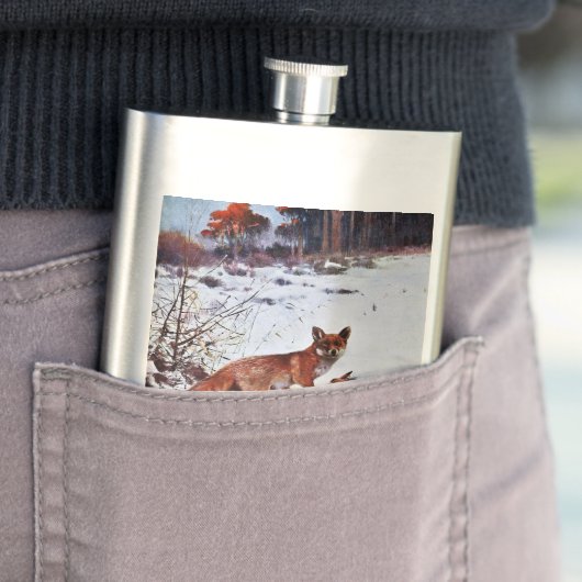 アカギツネの狩りの芸術 フラスク (インサイチュ)