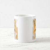 アカギツネの肖像 コーヒーマグカップ (中央)
