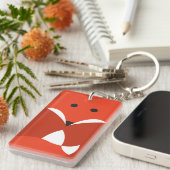 アカギツネ両面のKeychain キーホルダー (正面右)