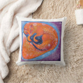 アカギツネ クッション (ブランケット)