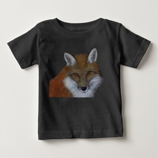 アカギツネ ベビーTシャツ (正面)