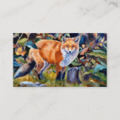 アカギツネ 名刺 (裏面)