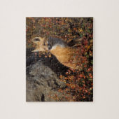 アカギツネ, Vulpes vulpes ジグソーパズル (縦)