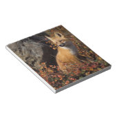 アカギツネ, Vulpes vulpes ノートパッド (アングル)