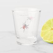 アカグモ ショットグラス (裏面)