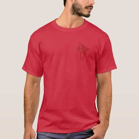 アカゲザル Tシャツ (正面)